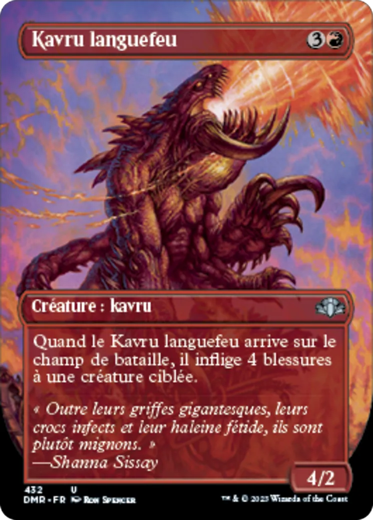 Kavru languefeu — Dominaria Remastered — Magic: The Gathering
