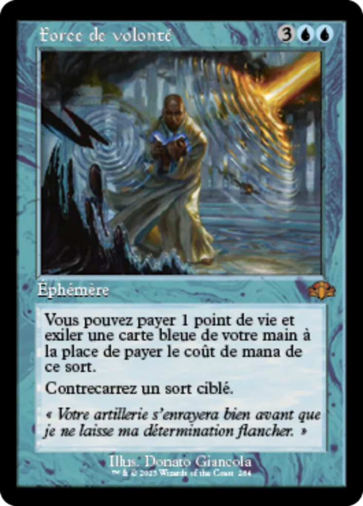 Force de volonté — Dominaria Remastered — Magic: The Gathering