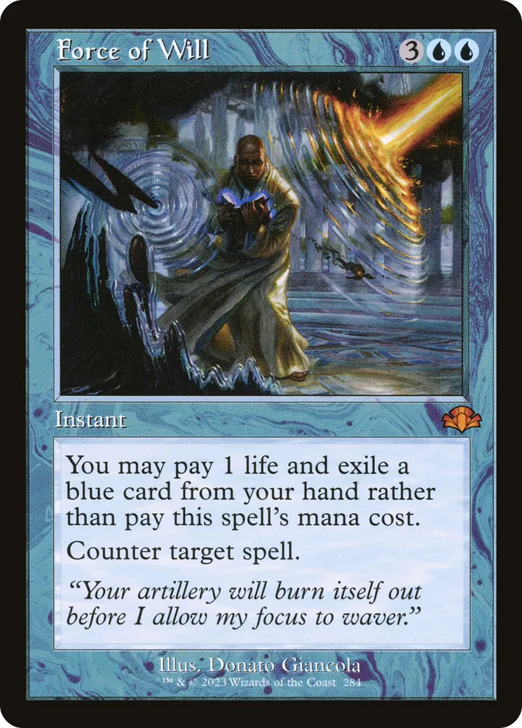 Force of Will — Dominaria Remastered — Magic: The Gathering