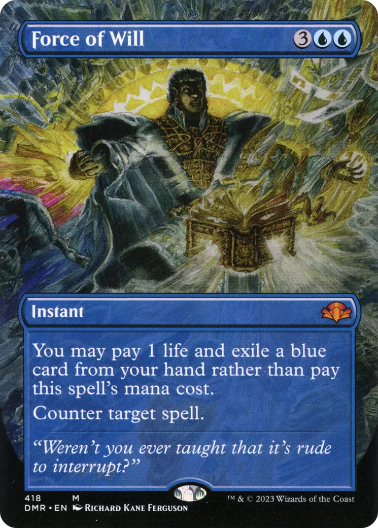 Force of Will — Dominaria Remastered — Magic: The Gathering