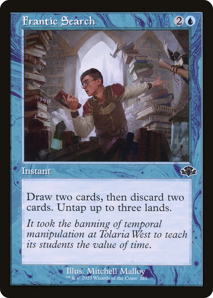 Frantic Search — Dominaria Remastered — Magic: The Gathering