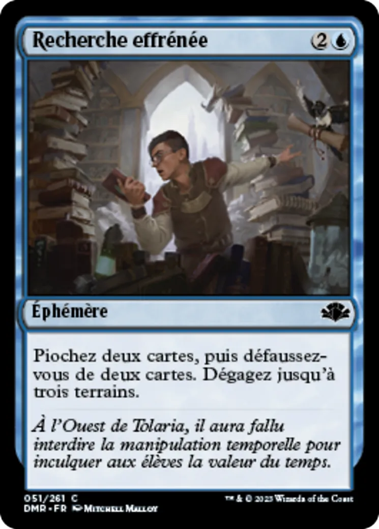 Recherche effrénée — Dominaria Remastered — Magic: The Gathering