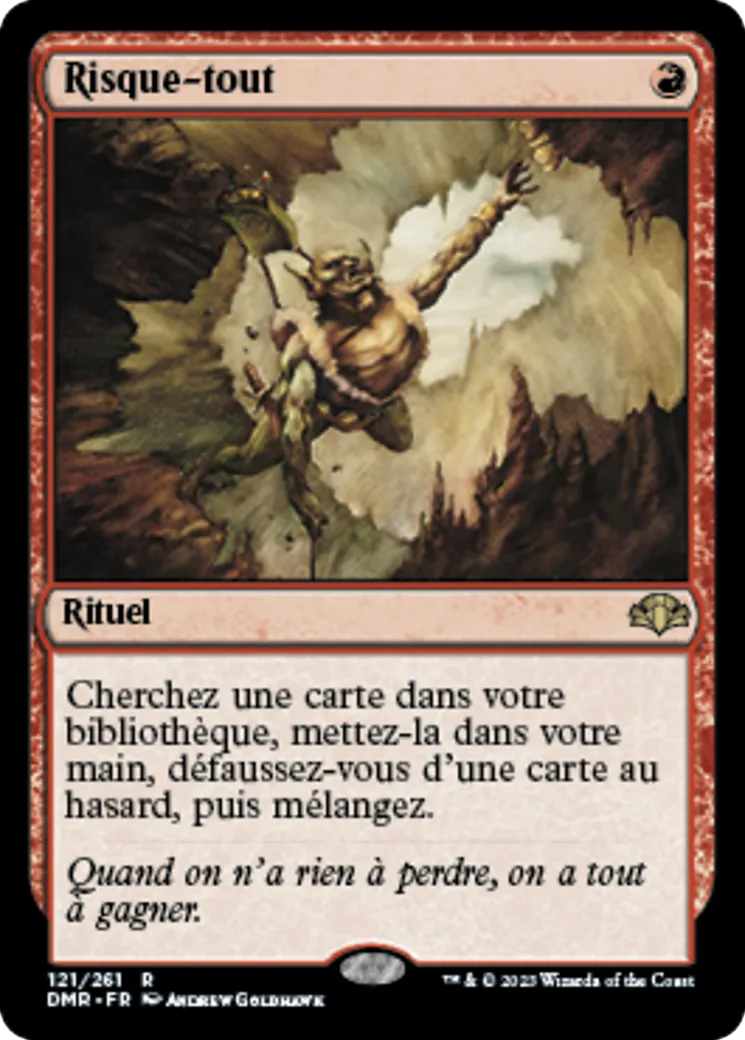 Risque-tout — Dominaria Remastered — Magic: The Gathering