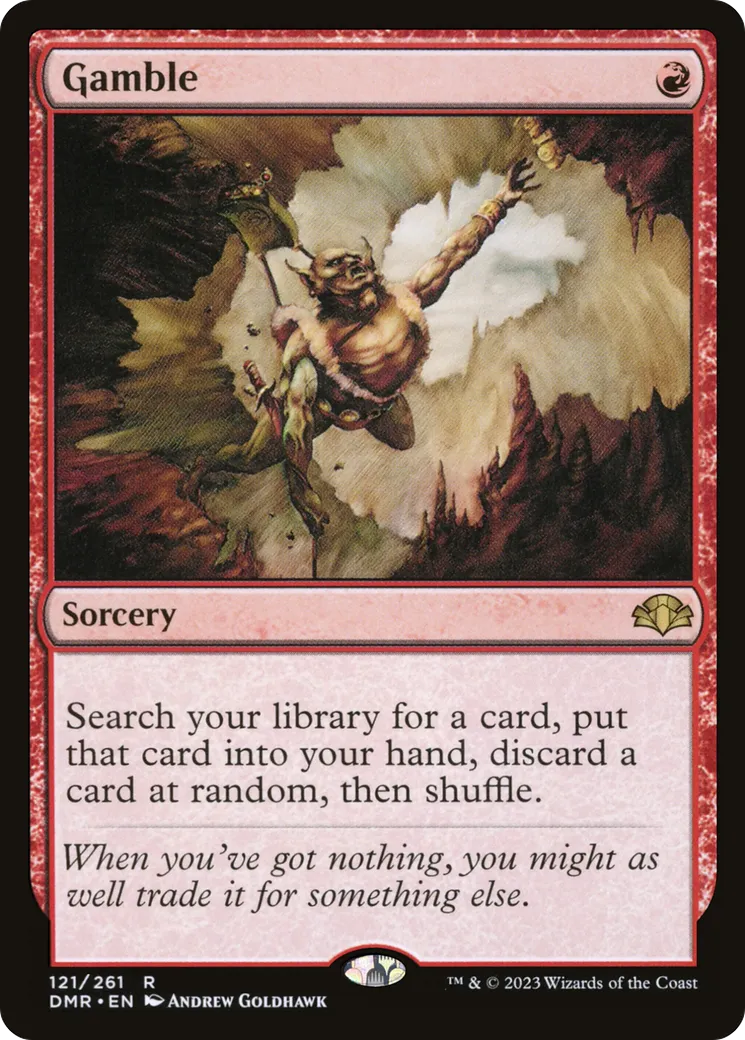 Gamble — Dominaria Remastered — Magic: The Gathering