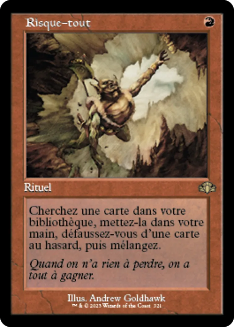 Risque-tout — Dominaria Remastered — Magic: The Gathering