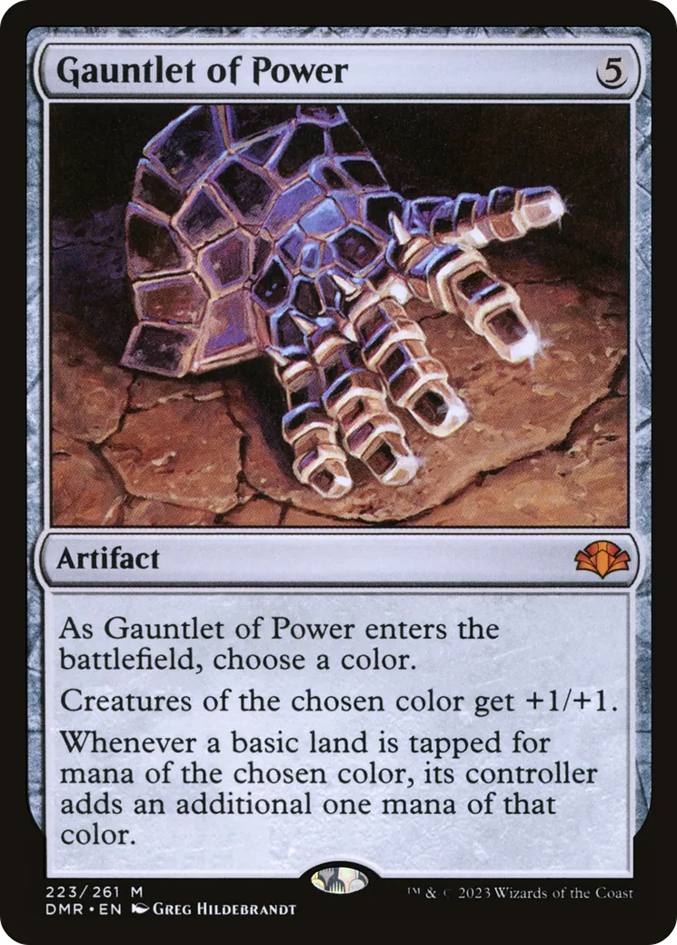 Gauntlet of Power — Dominaria Remastered — Magic: The Gathering