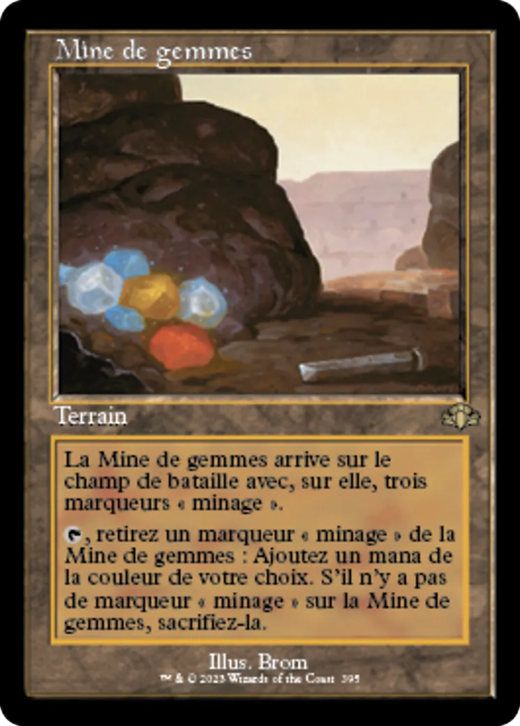 Mine de gemmes — Dominaria Remastered — Magic: The Gathering