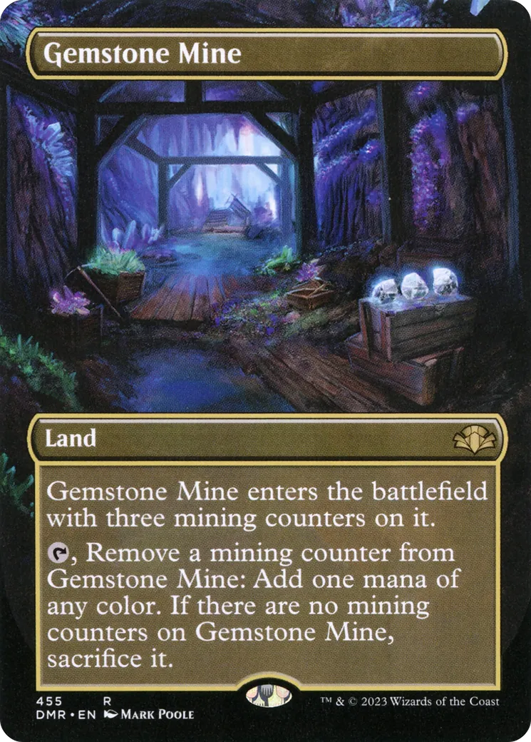 Gemstone Mine — Dominaria Remastered — Magic: The Gathering