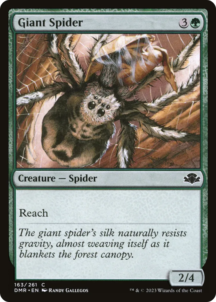 Araignée géante — Dominaria Remastered — Magic: The Gathering
