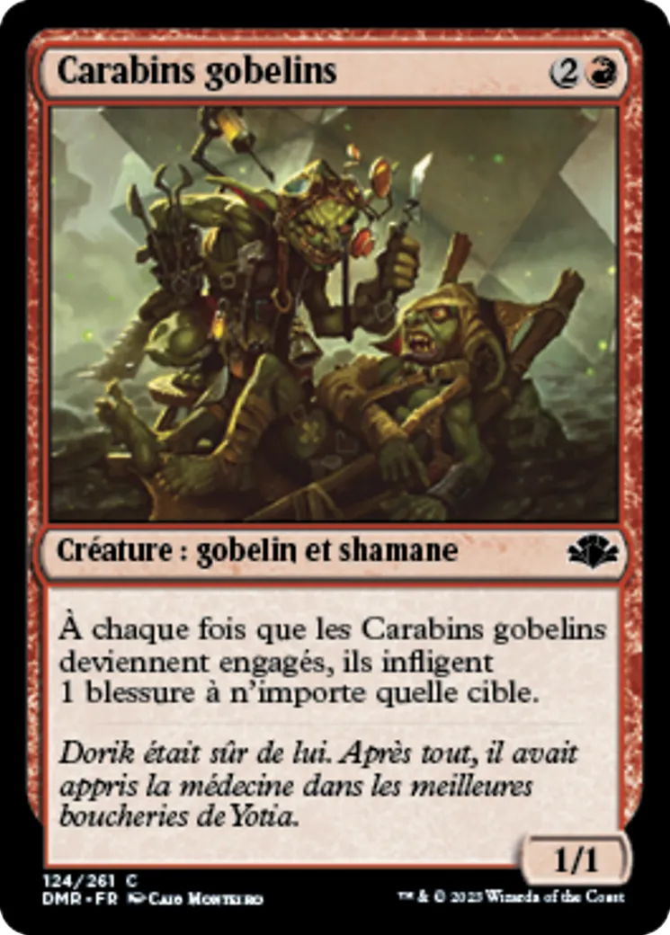 Carabins gobelins from Dominaria Remastered - Magic: The Gathering
