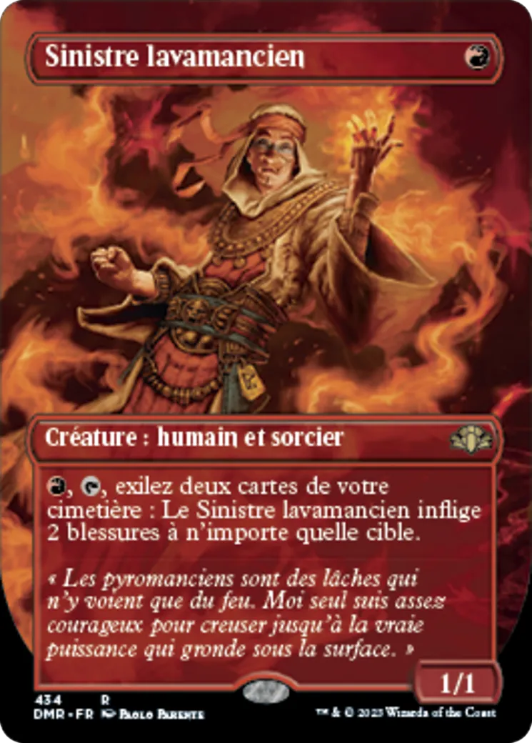 Sinistre lavamancien — Dominaria Remastered — Magic: The Gathering