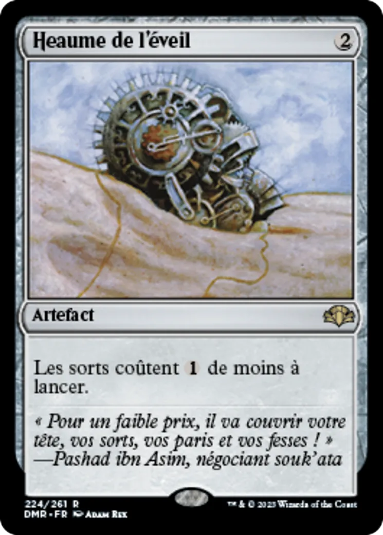 Heaume de l'éveil — Dominaria Remastered — Magic: The Gathering