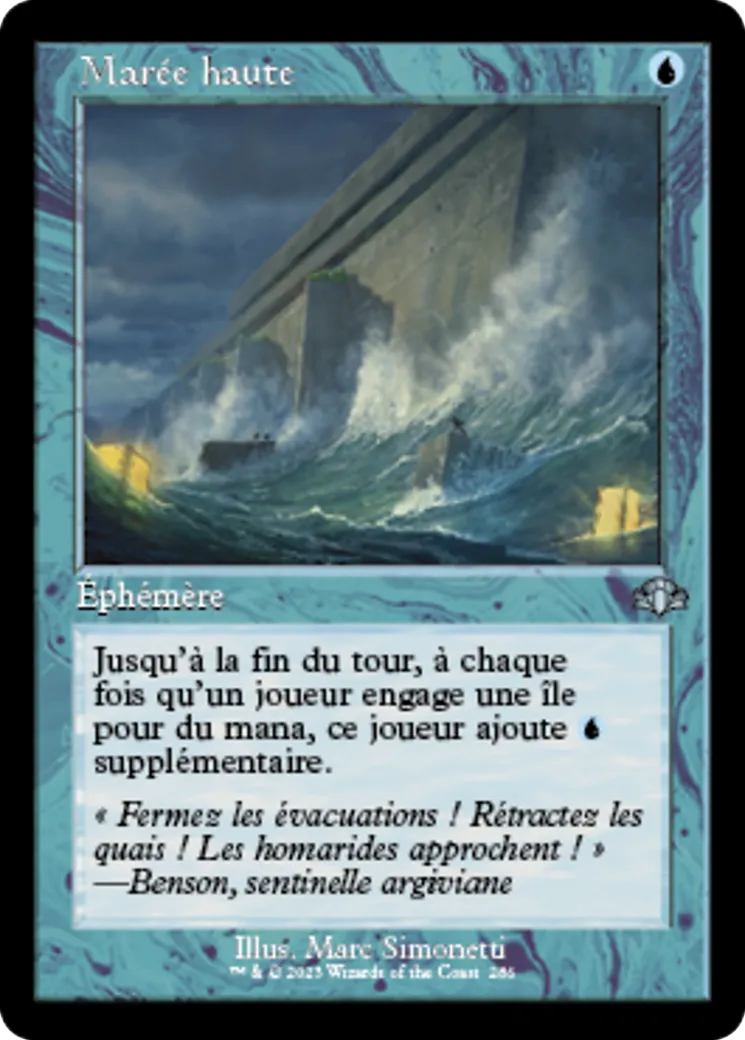 Marée haute — Dominaria Remastered — Magic: The Gathering