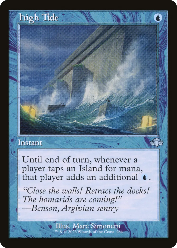 High Tide — Dominaria Remastered — Magic: The Gathering