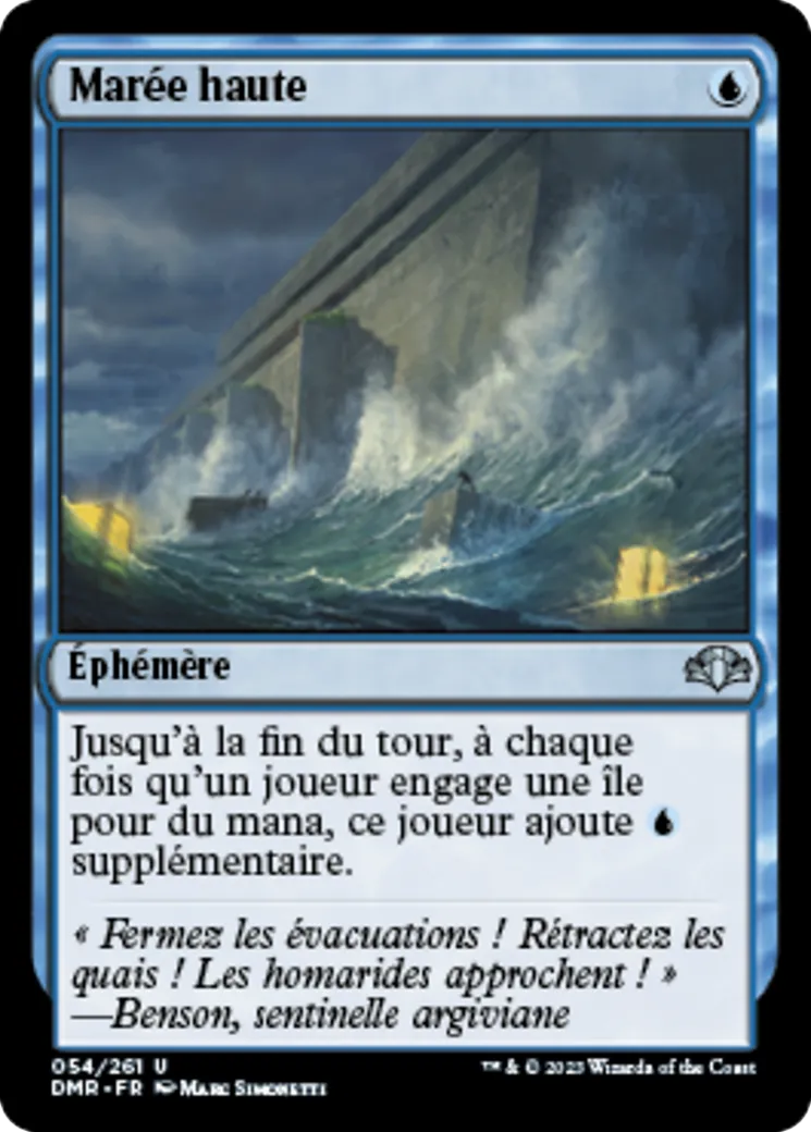 Marée haute — Dominaria Remastered — Magic: The Gathering