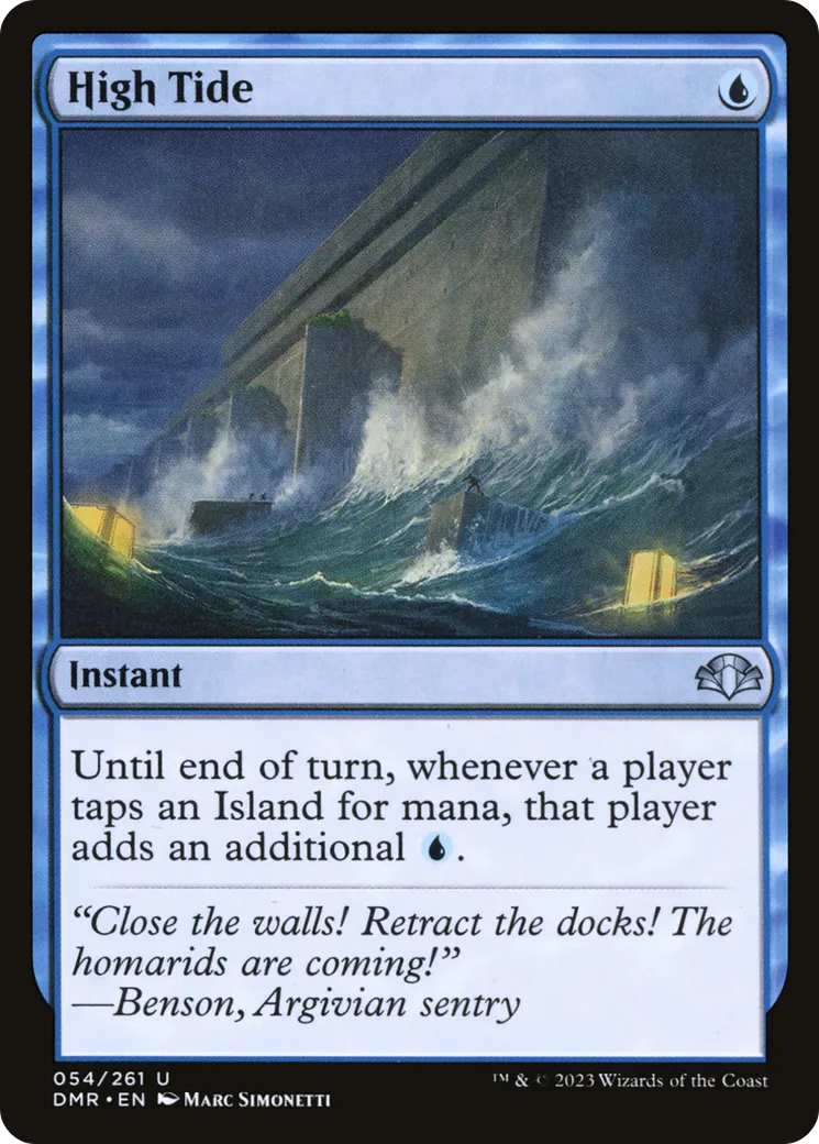 High Tide — Dominaria Remastered — Magic: The Gathering