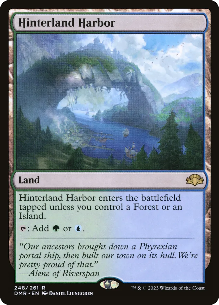 Hinterland Harbor — Dominaria Remastered — Magic: The Gathering