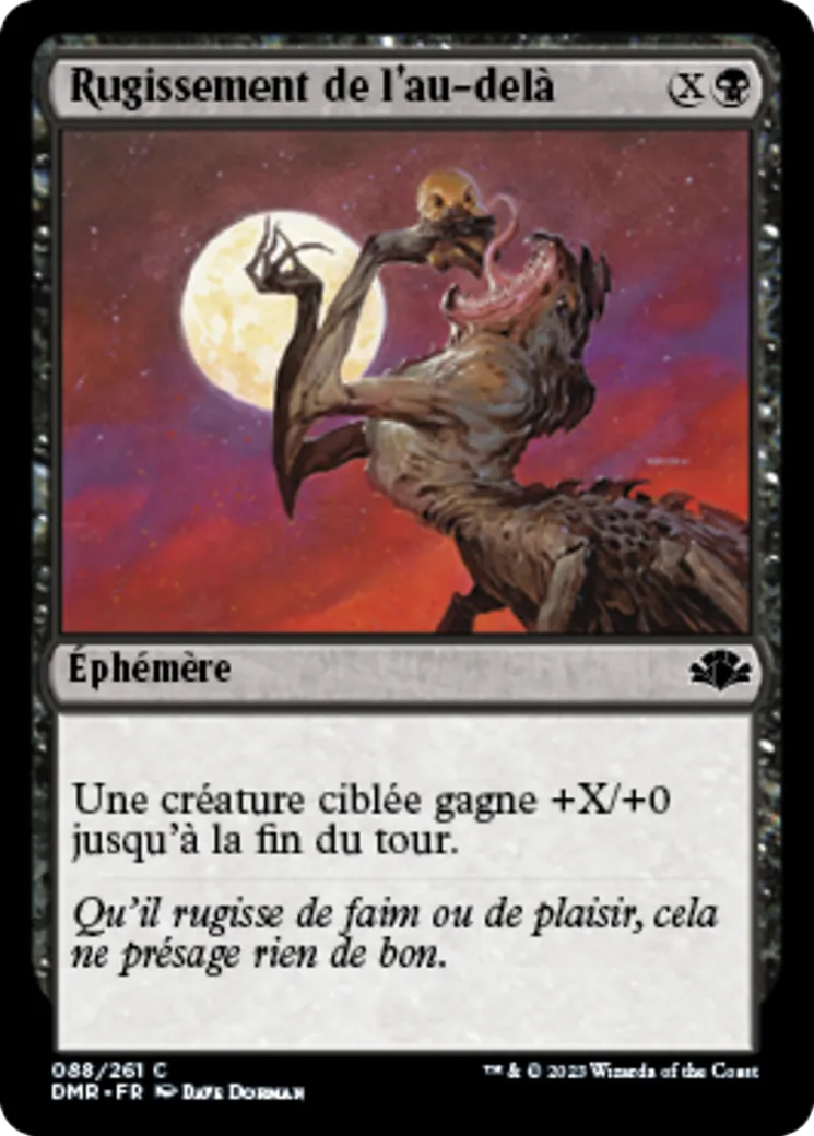 Rugissement de l'au-delà from Dominaria Remastered - Magic: The Gathering