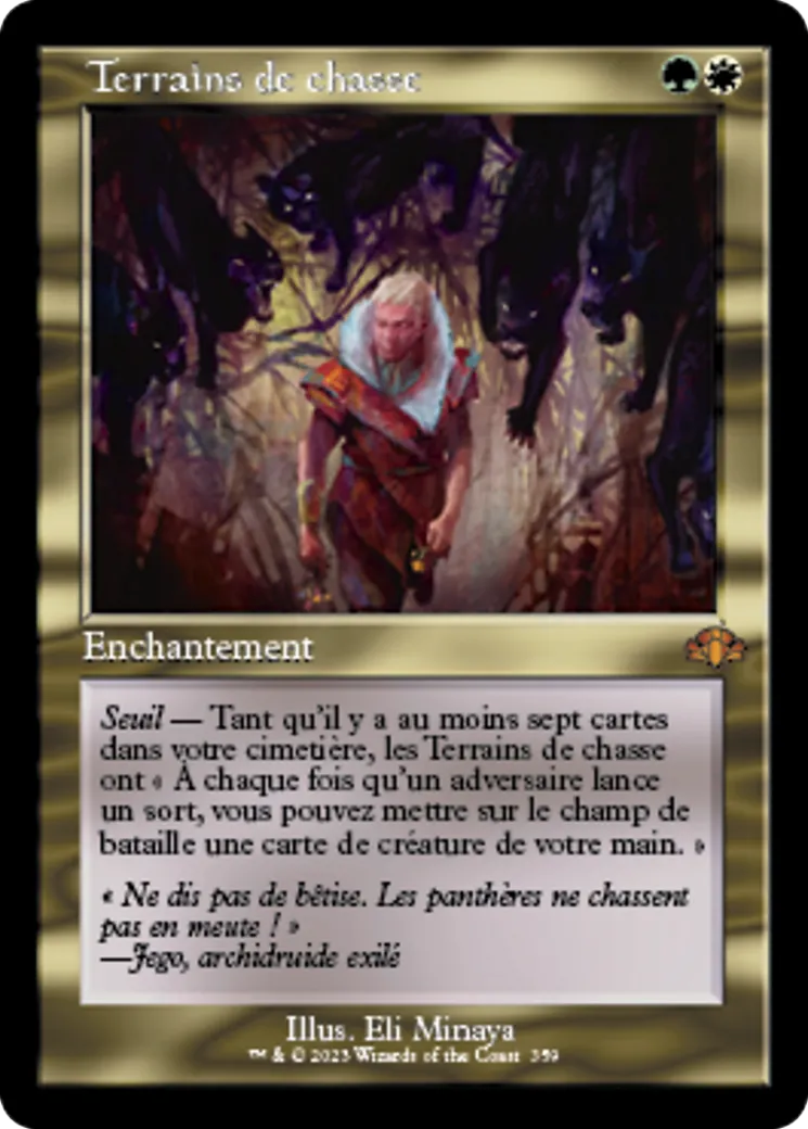 Terrains de chasse from Dominaria Remastered - Magic: The Gathering