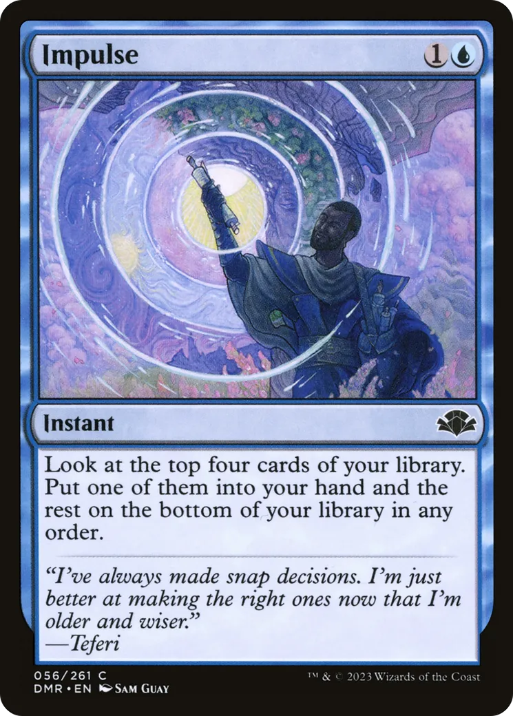 Impulse — Dominaria Remastered — Magic: The Gathering