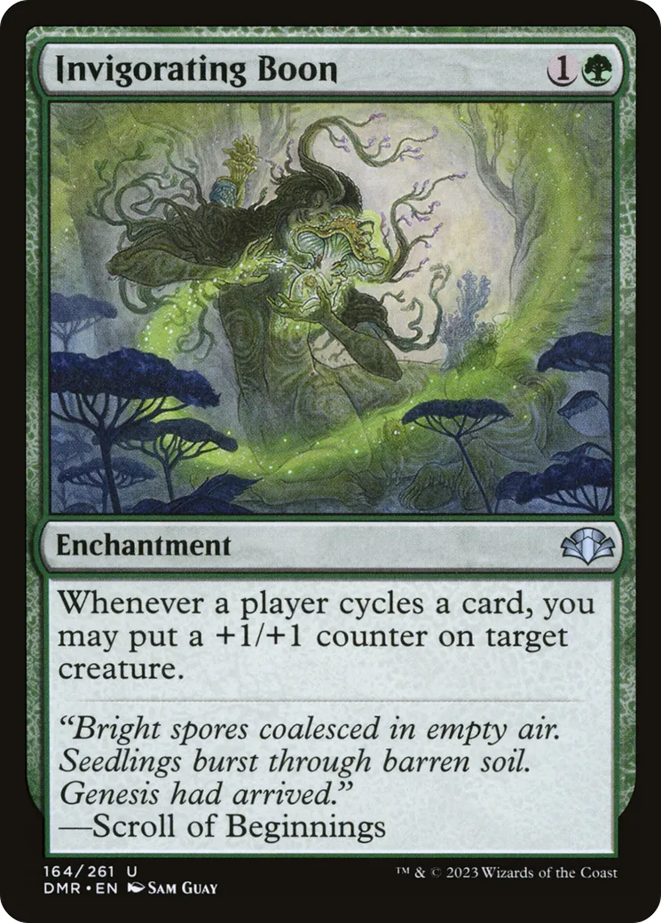 Invigorating Boon — Dominaria Remastered — Magic: The Gathering