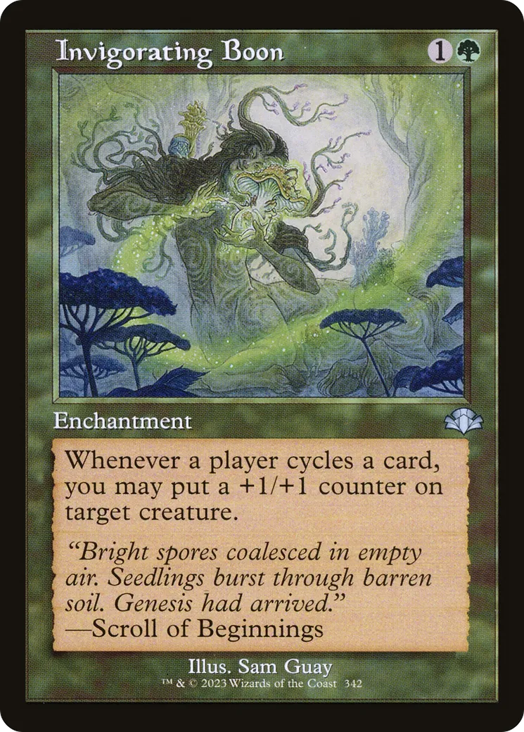 Invigorating Boon — Dominaria Remastered — Magic: The Gathering