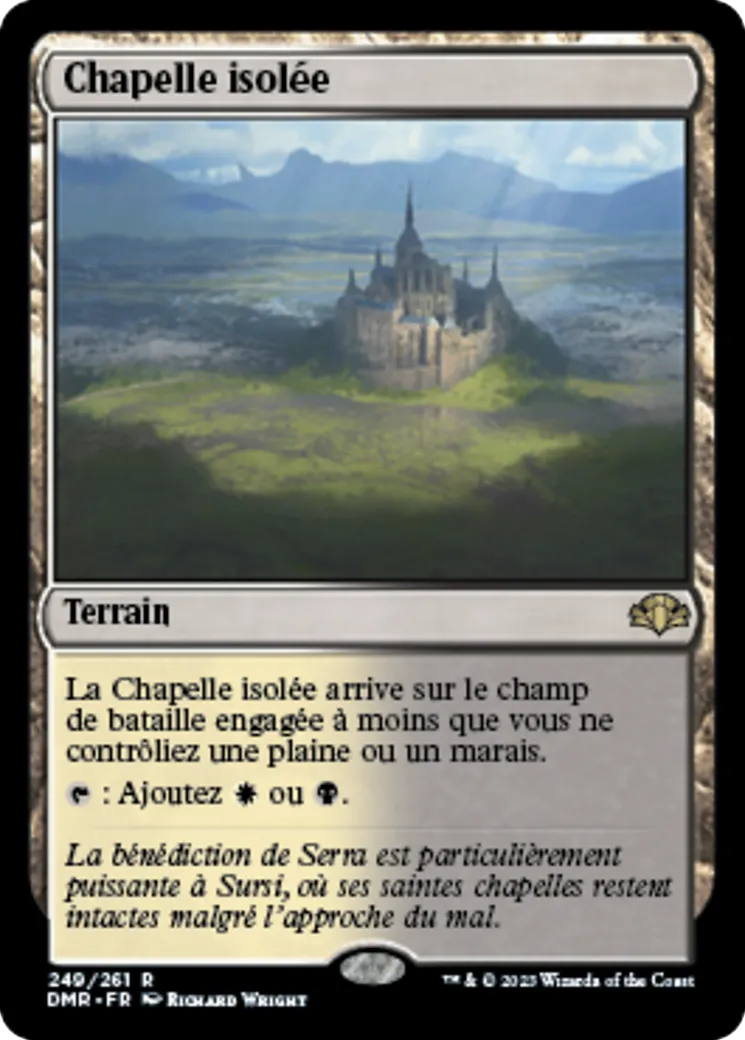 Chapelle isolée — Dominaria Remastered — Magic: The Gathering