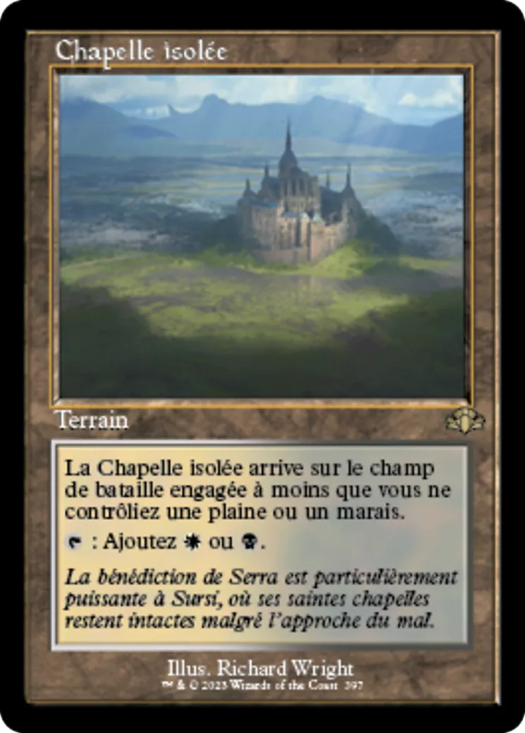 Chapelle isolée from Dominaria Remastered - Magic: The Gathering