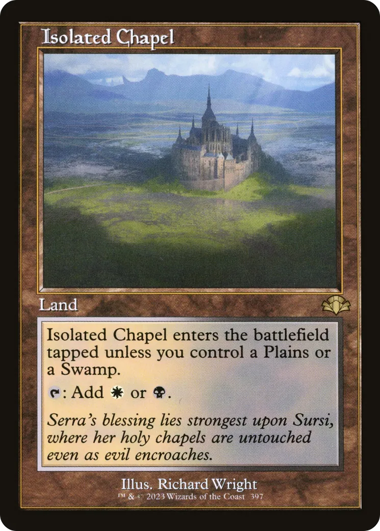 Isolated Chapel — Dominaria Remastered — Magic: The Gathering
