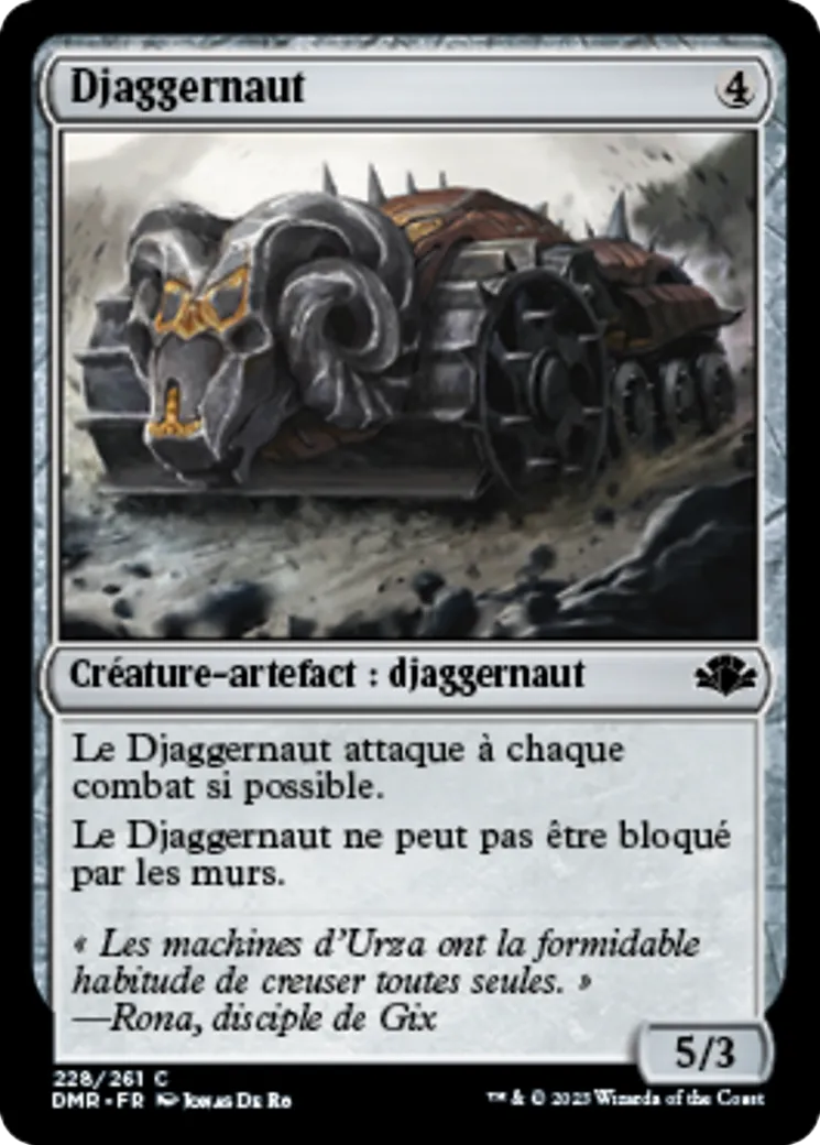 Djaggernaut — Dominaria Remastered — Magic: The Gathering