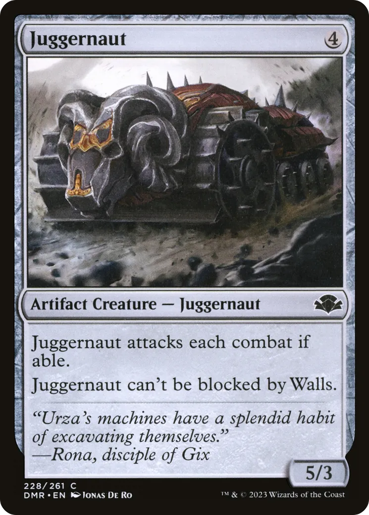 Djaggernaut — Dominaria Remastered — Magic: The Gathering