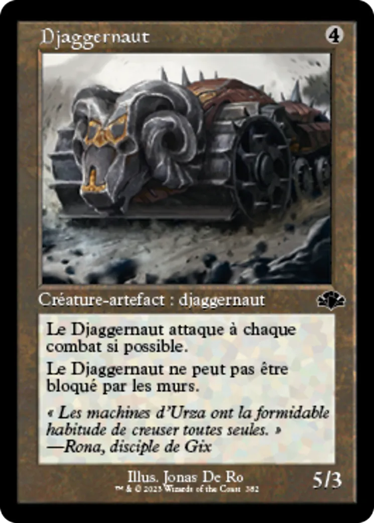 Djaggernaut — Dominaria Remastered — Magic: The Gathering