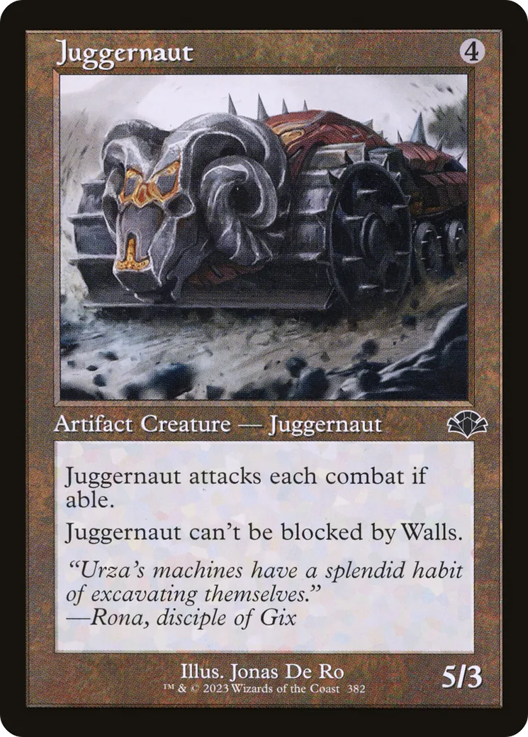 Juggernaut — Dominaria Remastered — Magic: The Gathering