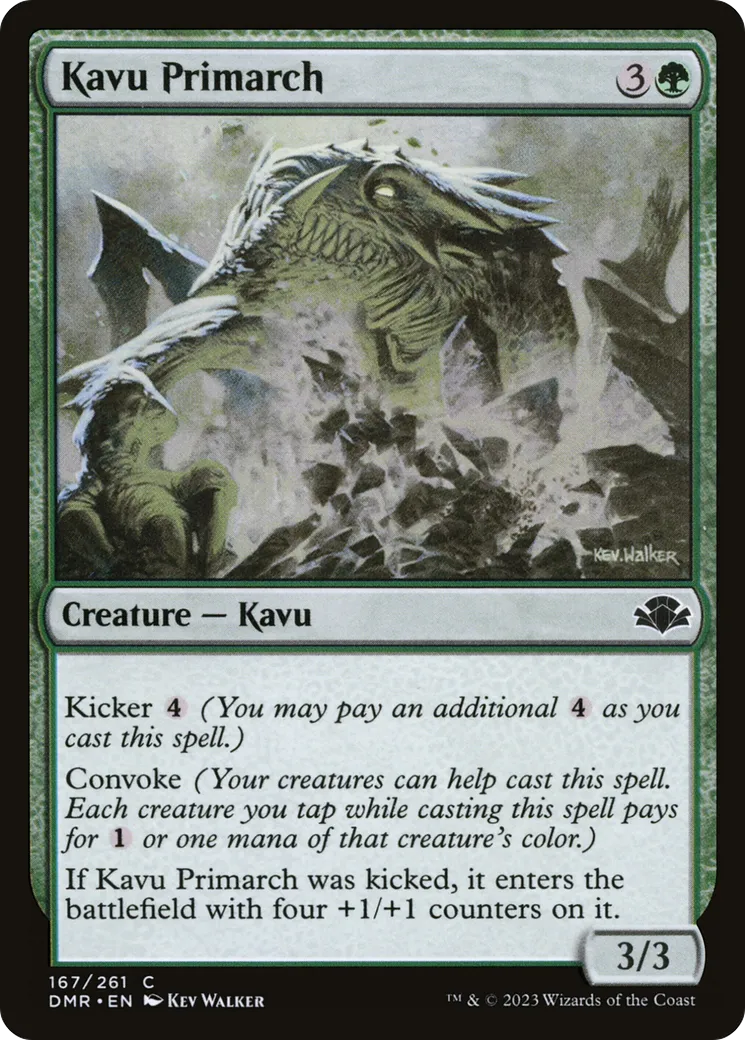 Primarque kavru — Dominaria Remastered — Magic: The Gathering