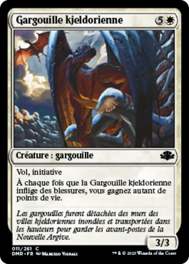 Gargouille kjeldorienne — Dominaria Remastered — Magic: The Gathering