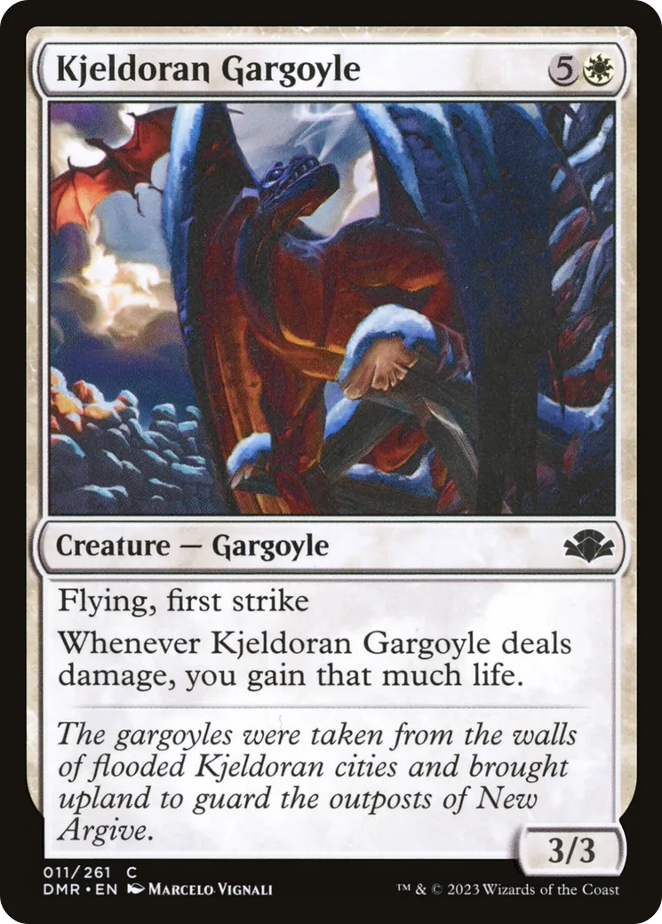 Kjeldoran Gargoyle — Dominaria Remastered — Magic: The Gathering