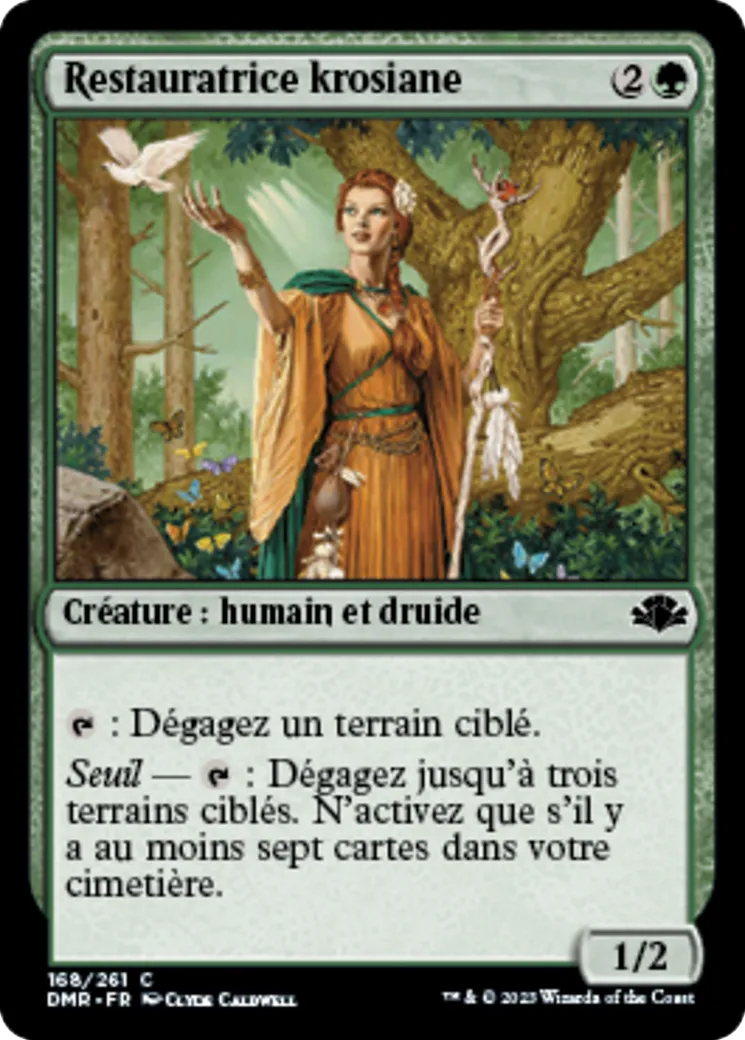 Restauratrice krosiane — Dominaria Remastered — Magic: The Gathering