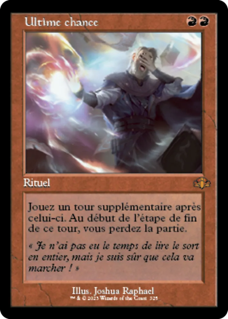 Ultime chance — Dominaria Remastered — Magic: The Gathering