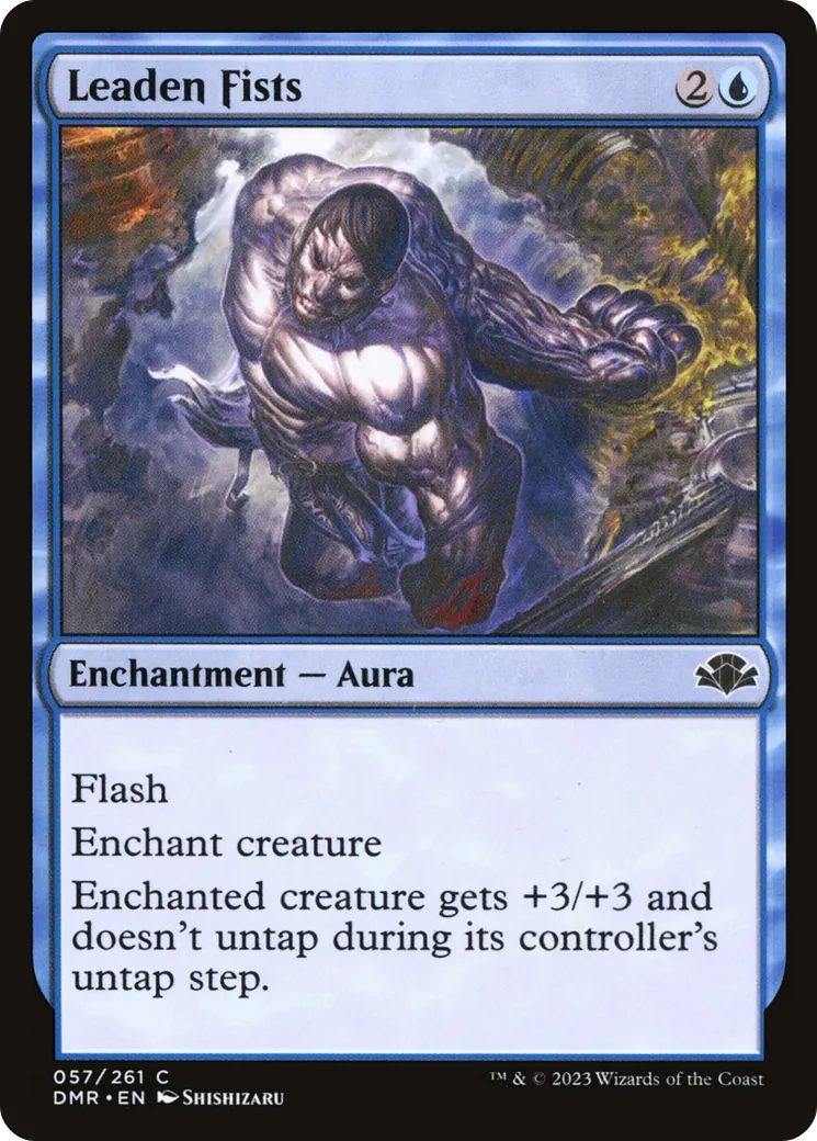 Leaden Fists — Dominaria Remastered — Magic: The Gathering
