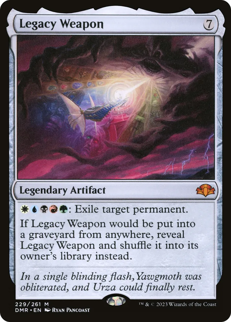 Legacy Weapon — Dominaria Remastered — Magic: The Gathering