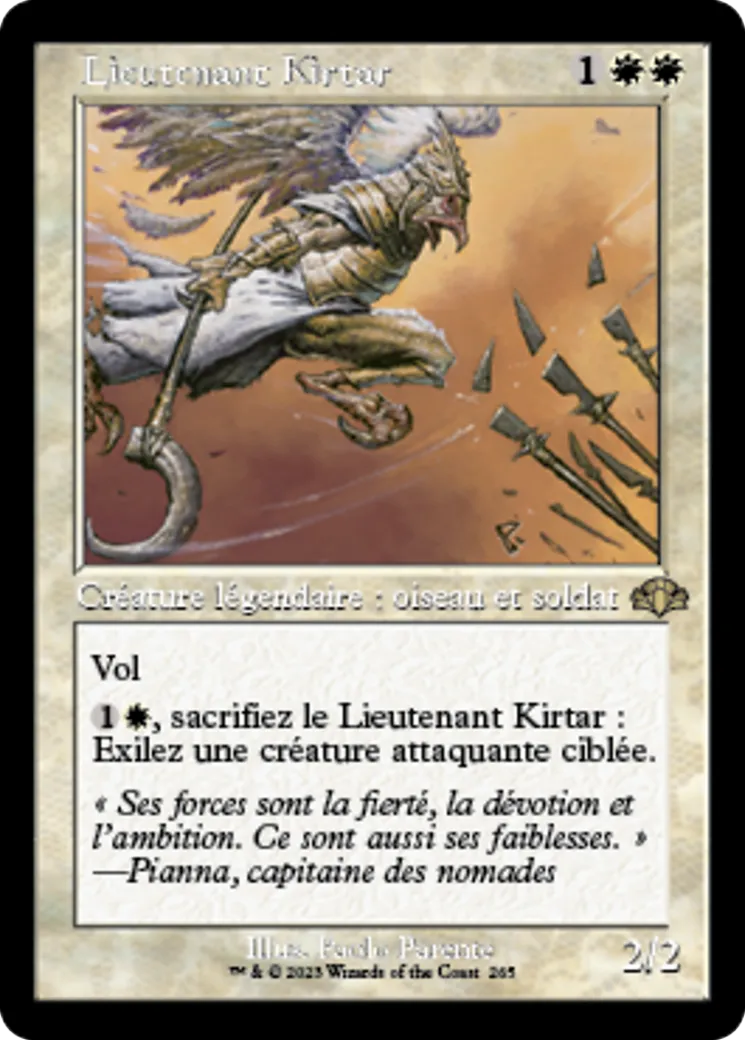 Lieutenant Kirtar — Dominaria Remastered — Magic: The Gathering