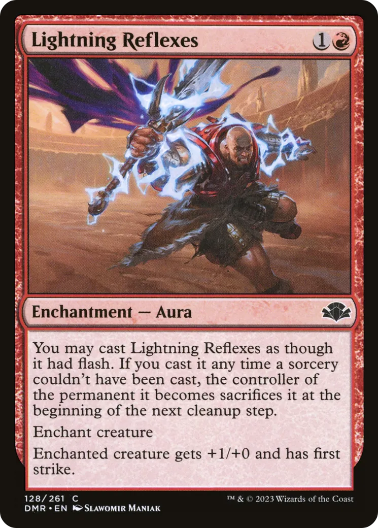 Réflexes fulgurants — Dominaria Remastered — Magic: The Gathering