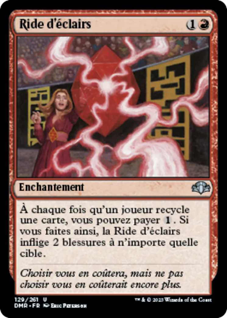 Ride d'éclairs — Dominaria Remastered — Magic: The Gathering