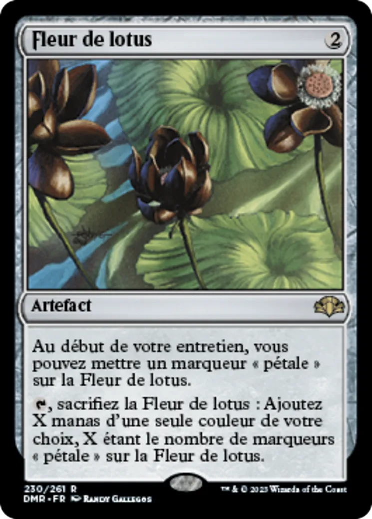 Fleur de lotus — Dominaria Remastered — Magic: The Gathering