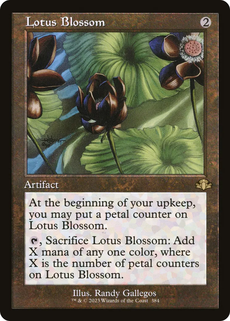 Lotus Blossom — Dominaria Remastered — Magic: The Gathering