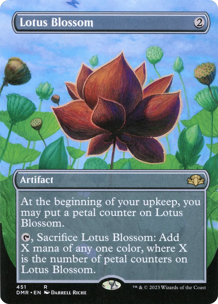 Lotus Blossom — Dominaria Remastered — Magic: The Gathering