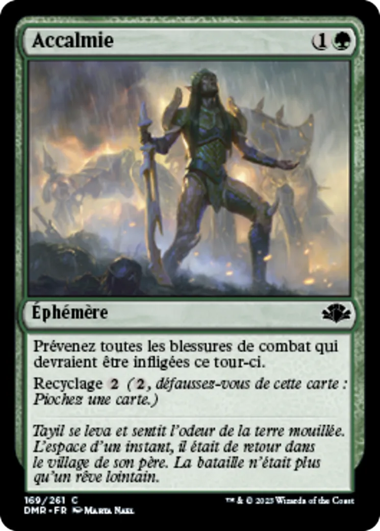 Accalmie — Dominaria Remastered — Magic: The Gathering