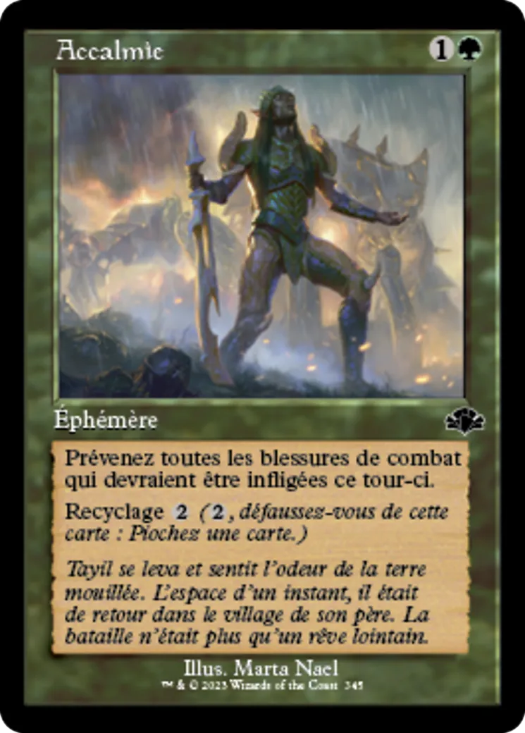 Accalmie — Dominaria Remastered — Magic: The Gathering