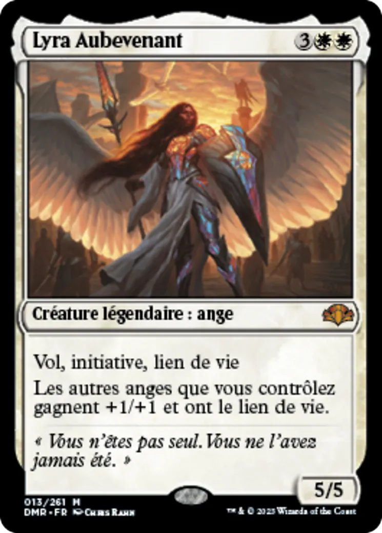 Lyra Aubevenant — Dominaria Remastered — Magic: The Gathering