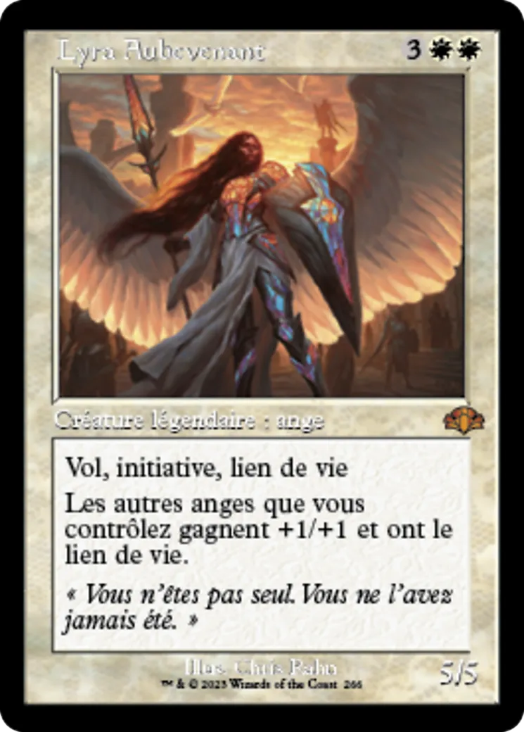 Lyra Aubevenant — Dominaria Remastered — Magic: The Gathering
